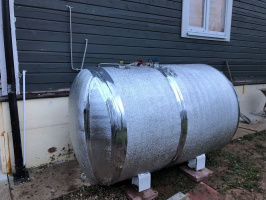 Автономная газификация в Апрелевке на базе газгольдера 800 л