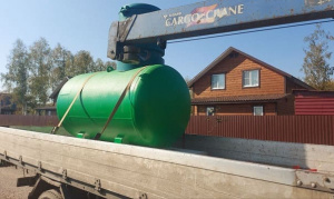Монтаж газгольдера Спецгаз 2700 л в Апрелевке